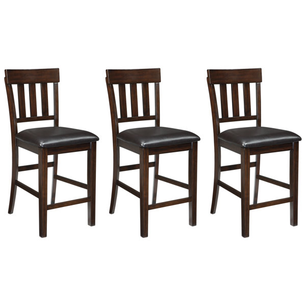 Signature Design by Ashley Haddigan Counter Height Dining Table And 4 Barstools & Reviews Wayfair